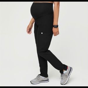 Size small maternity FIGS scrub bottoms.